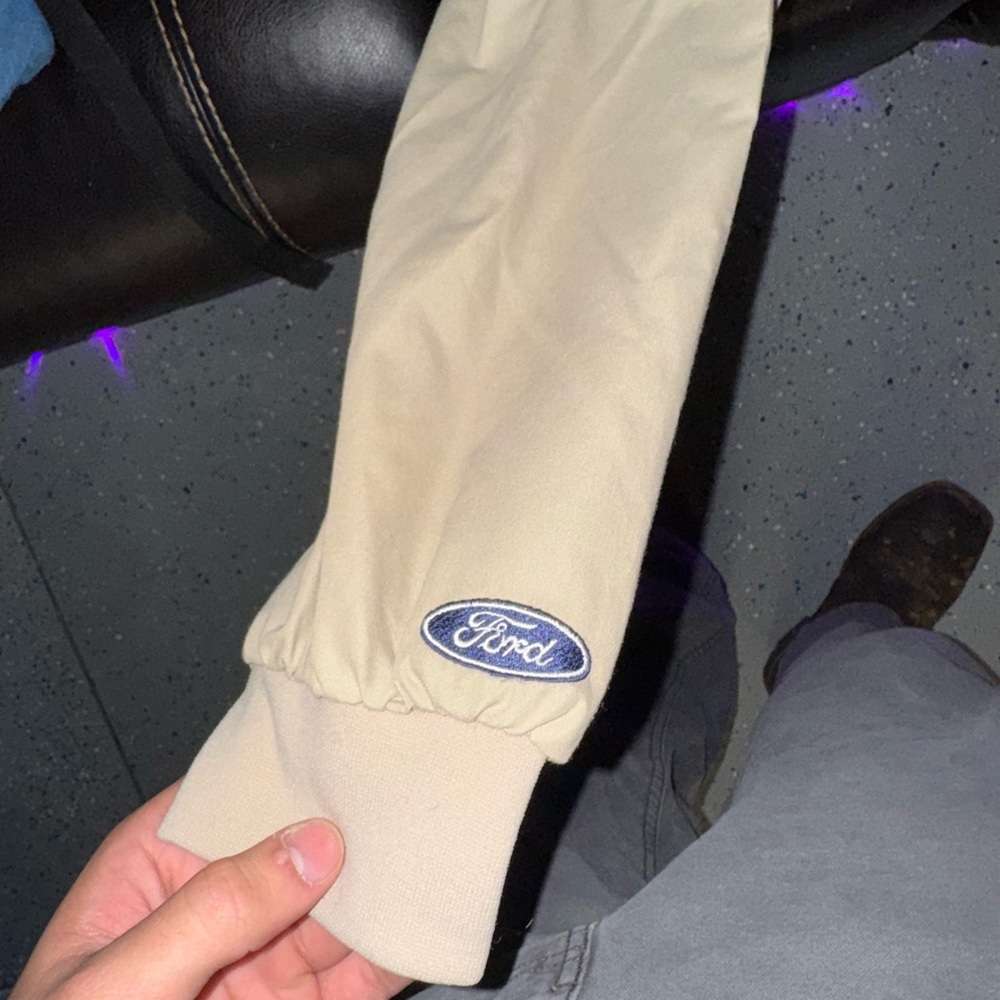 Ford Men's Light Tan Windbreaker
